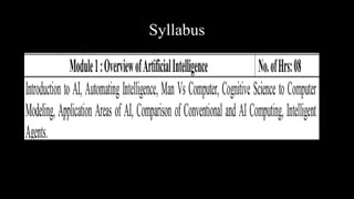 Syllabus
 