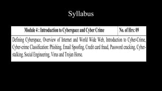 Syllabus
 