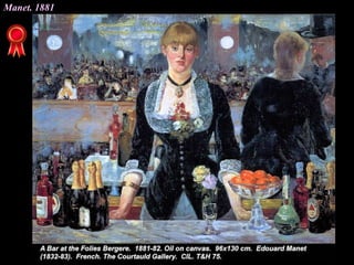 Manet. 1881
 