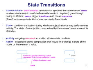 Statechart Guard M03 2 Behavioral Diagrams | PPT