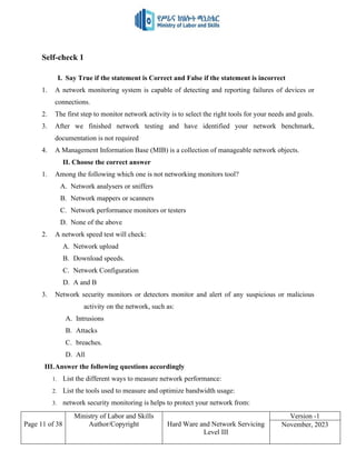 Network Problem Solving Questions M05 - Identify and Resolve Network Problems.pdf
