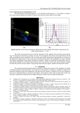 Development of A 3d Model Eddy Current Testing | PDF