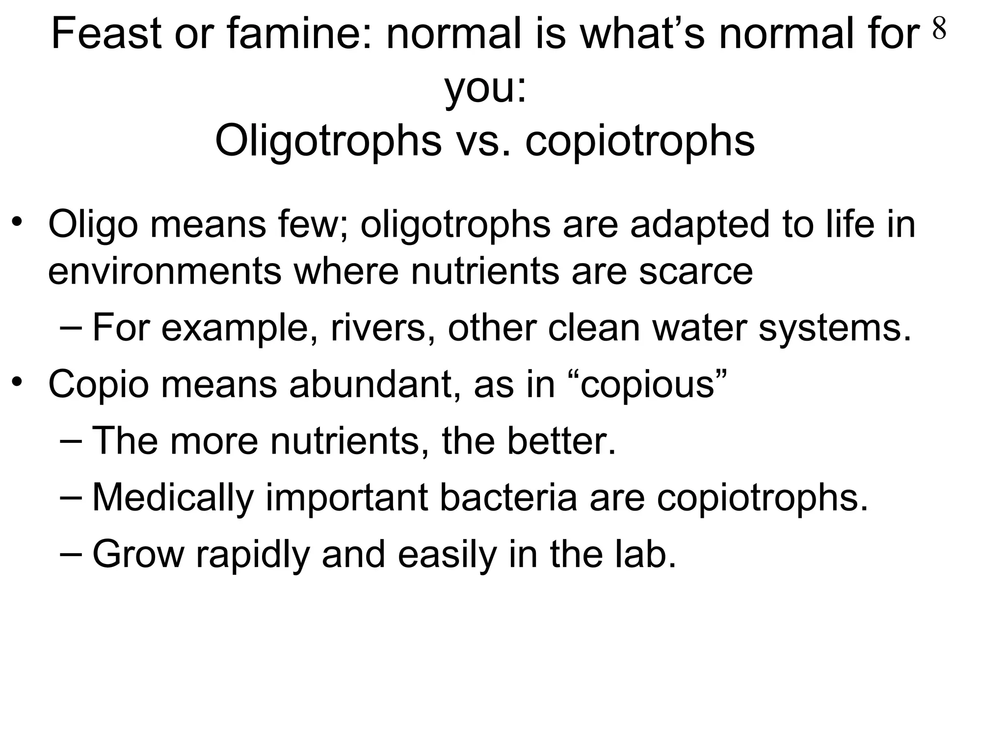 Copious Image Example Bacterial Growth and Nutrition | PPT