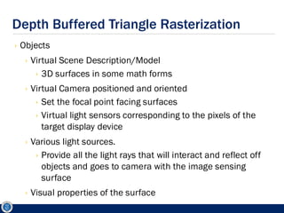 Comprehensive Overview of Game Engine Rendering Architecture and ...