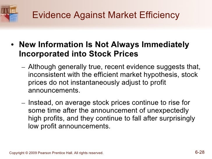 Chapter 06 Are Financial Markets Efficient