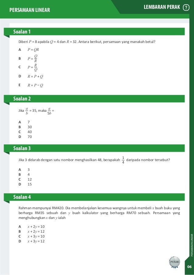 M07 persamaan linear_pentaksiran