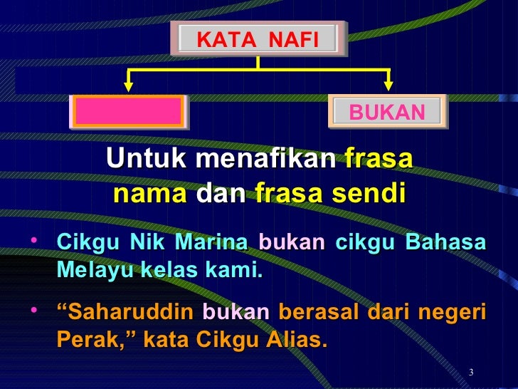 Aplikasi Kata Nafi