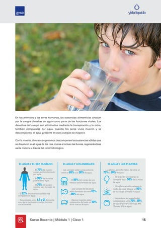 Agua: uno de los cuatro elementos de la naturaleza | PDF