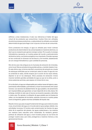 Agua: uno de los cuatro elementos de la naturaleza | PDF