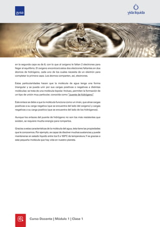 Agua: uno de los cuatro elementos de la naturaleza | PDF