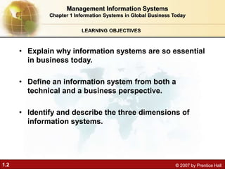 Information Systems in Global Business Today | PPT