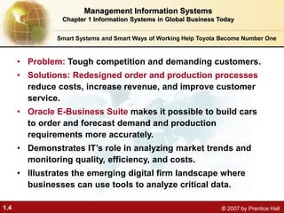 Information Systems in Global Business Today | PPT