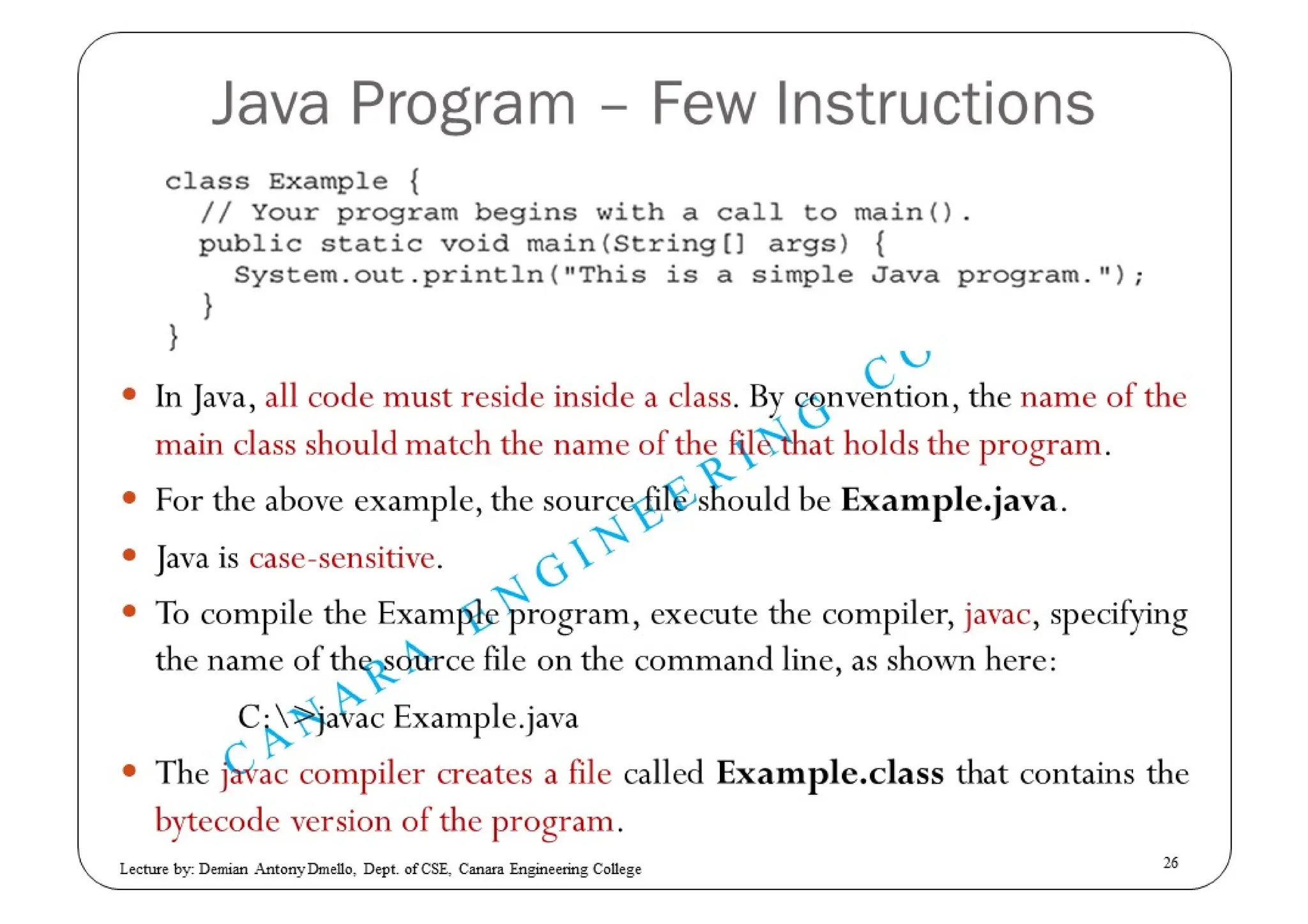 Object Oriented Programming with JAVA | PDF