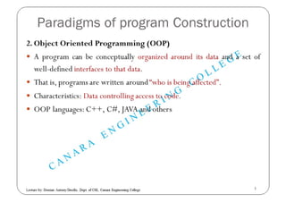 Object Oriented Programming with JAVA | PPT