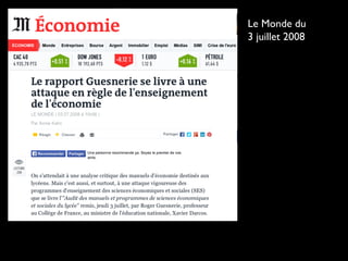 Le Monde du
3 juillet 2008
 