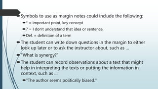 Marginal Note In Writing M1-L2 Reading and Writing Skills strategies.pptx
