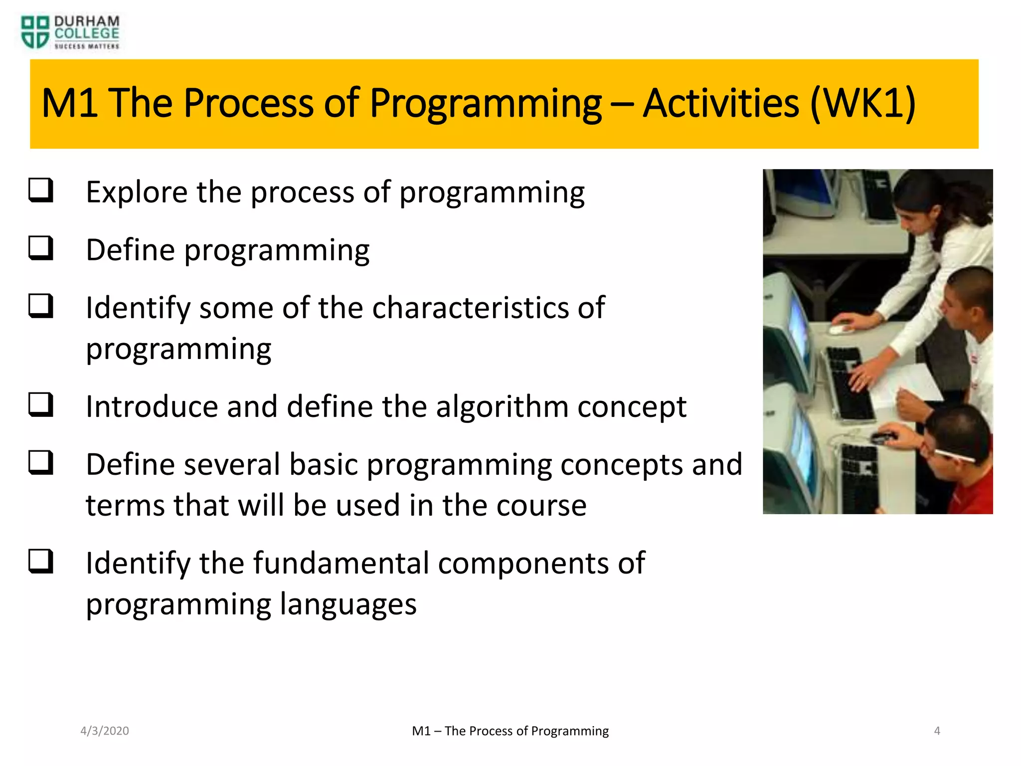 The process of programming | PPT