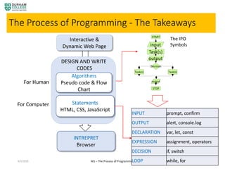The process of programming | PPT