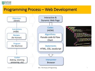 The process of programming | PPT