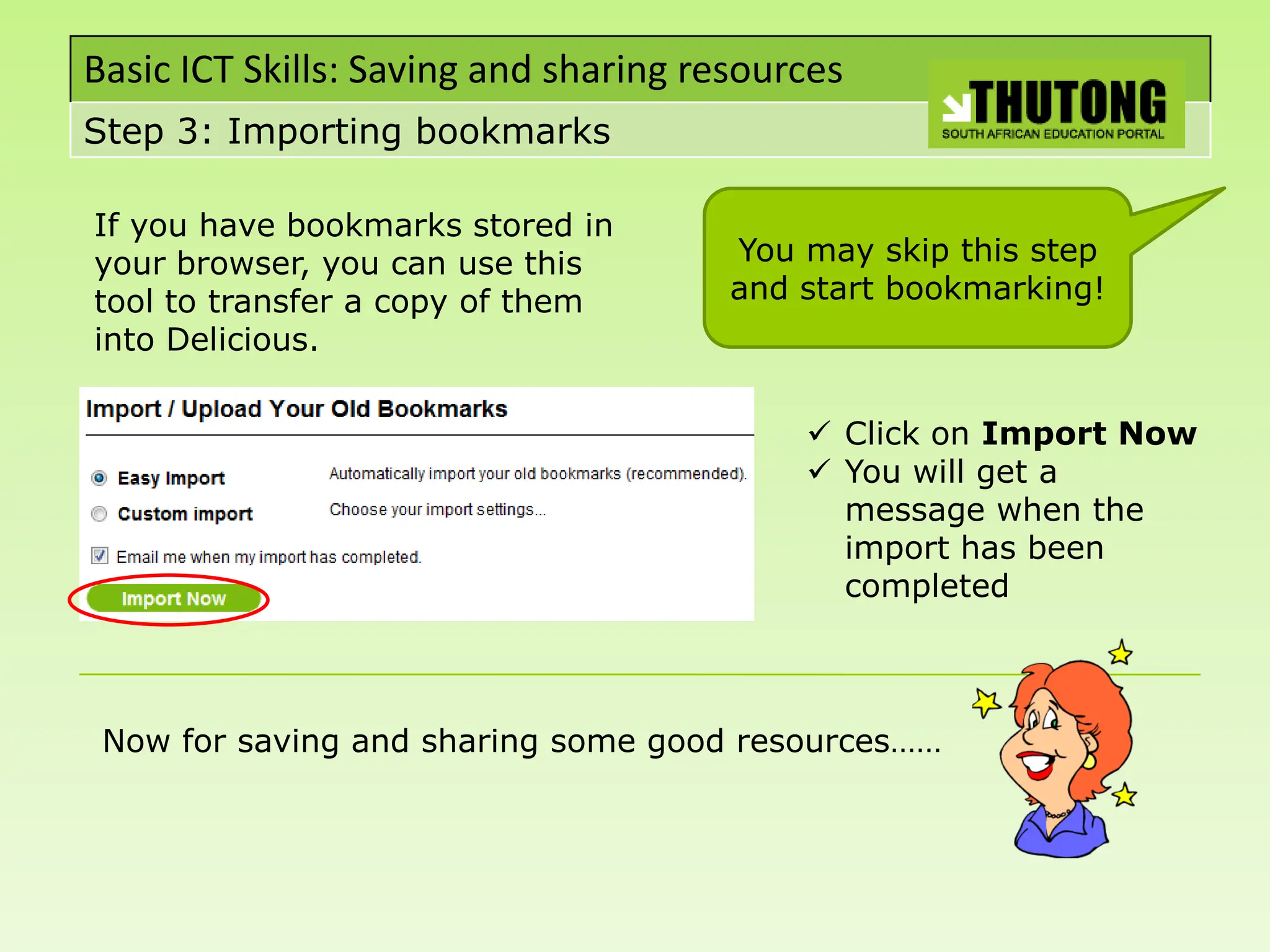 Social Bookmarking: Delicious tutorial