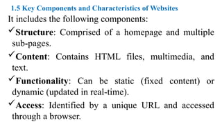 Htmlunit M10-HTML Unit 1 - 3.pptx hyper text markuplanguage | PPTX