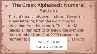 Early Numbers M100 M1 Early Number Systems and Symbols.pptx