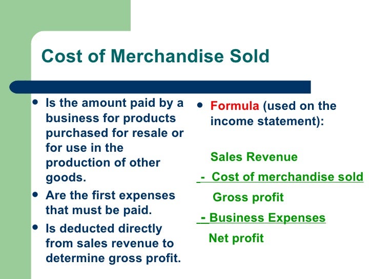 M10 L6 Calculating Selling Price