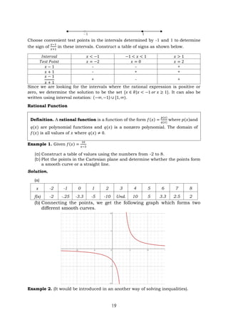 Rational Functions | PDF