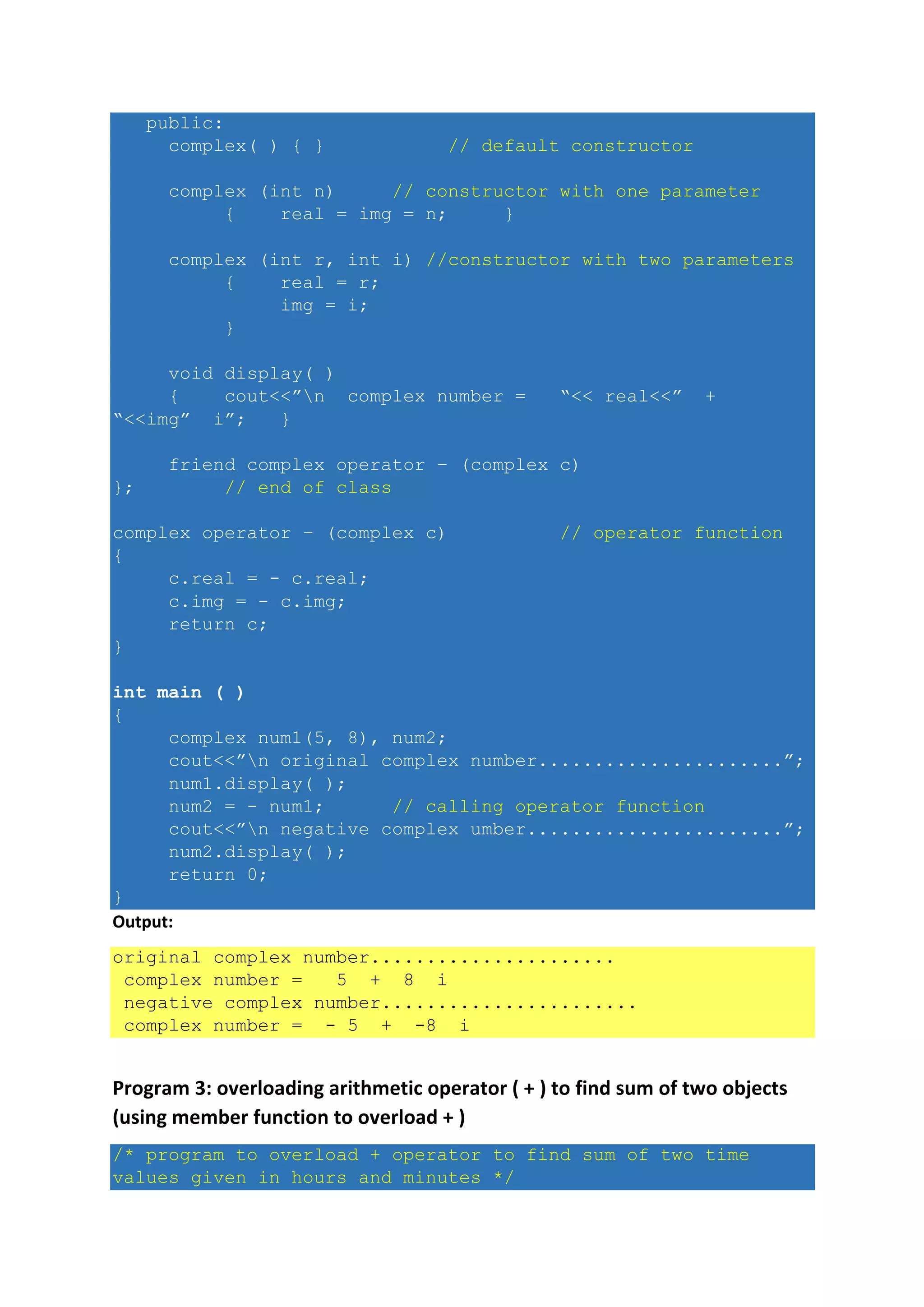 M11 operator overloading and type conversion | PDF