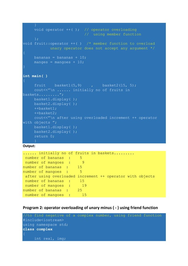 M11 operator overloading and type conversion | PDF