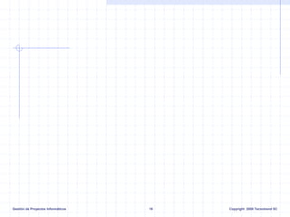 Gestión de Proyectos Informáticos 18 Copyright 2008 Tecnotrend SC
 