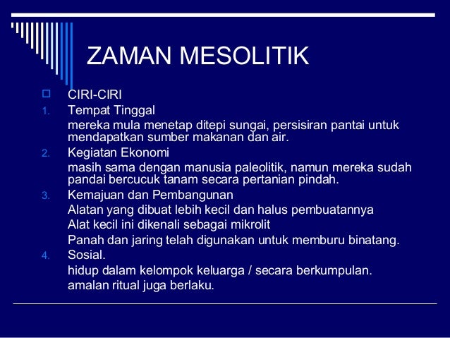 M1(1) zaman pra sejarah
