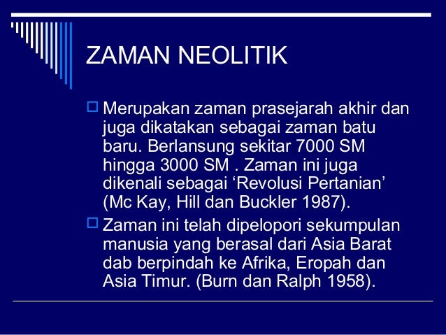 M1 1 Zaman Pra Sejarah