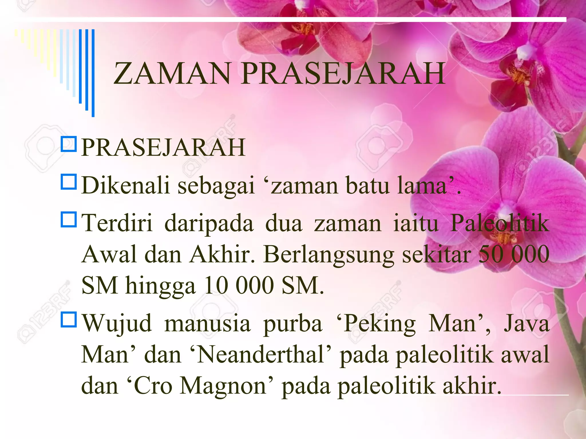 M1 1 Zaman Pra Sejarah PPT