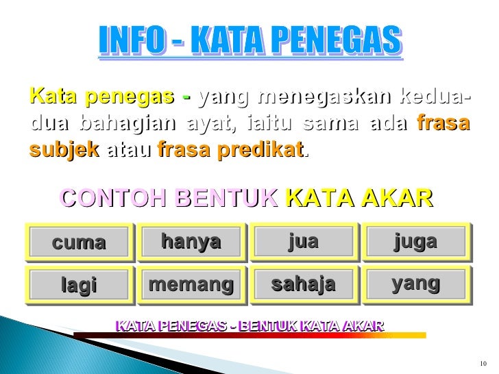 Aplikasi Kata Penegas 