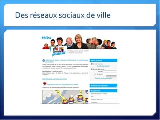 Des réseaux sociaux de ville 