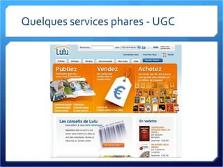 Quelques services phares - UGC 