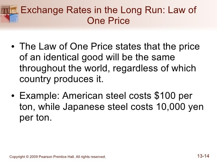Chapter 13 The Foreign Exchange Market - 