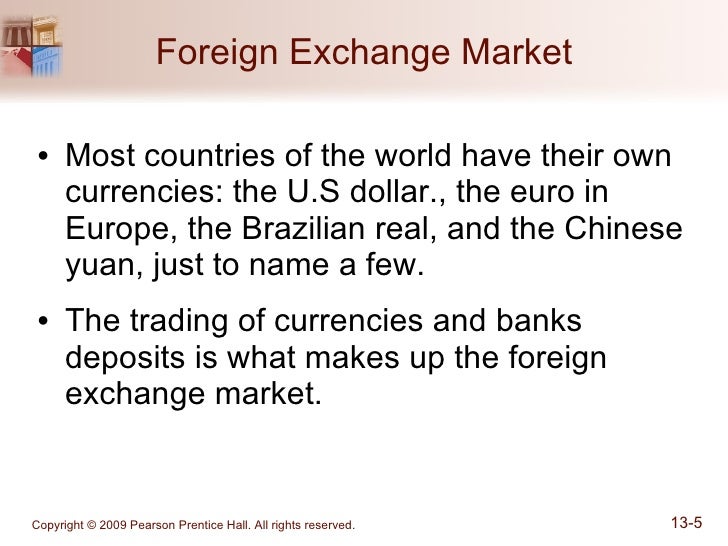 What is foreign exchange trading