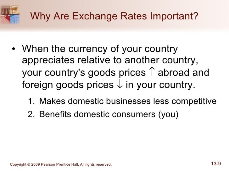 Why is foreign exchange important