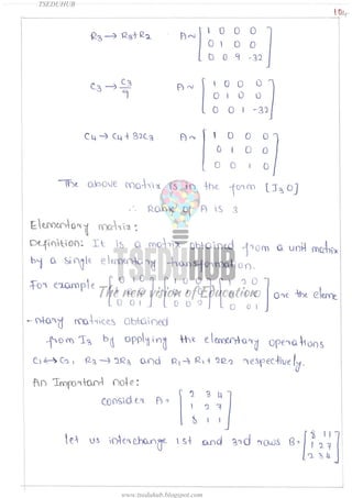 M1 complete notes | PDF