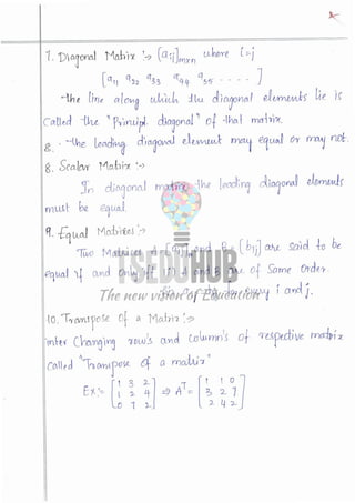 M1 complete notes | PDF