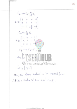 M1 complete notes | PDF