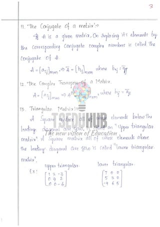 M1 complete notes | PDF
