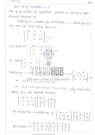 M1 complete notes | PDF