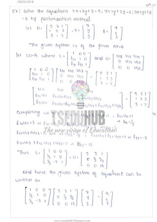 M1 complete notes | PDF