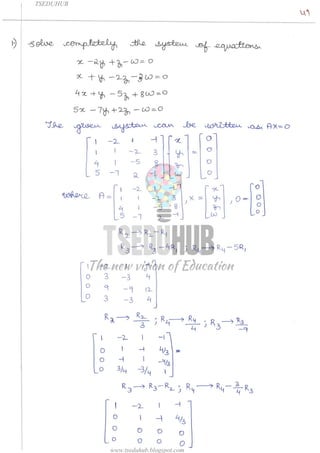 M1 complete notes | PDF