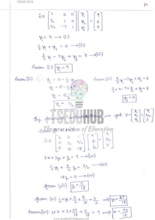 M1 complete notes | PDF
