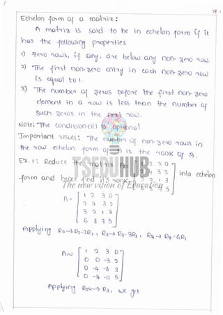 M1 complete notes | PDF