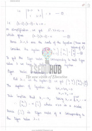 M1 complete notes | PDF